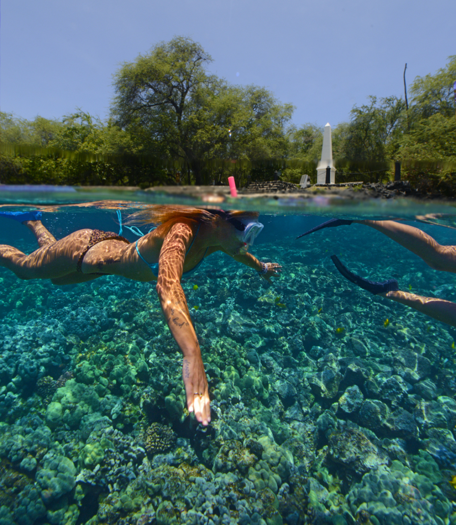 Woman Snorkeling Fair Wind Afternoon Tour