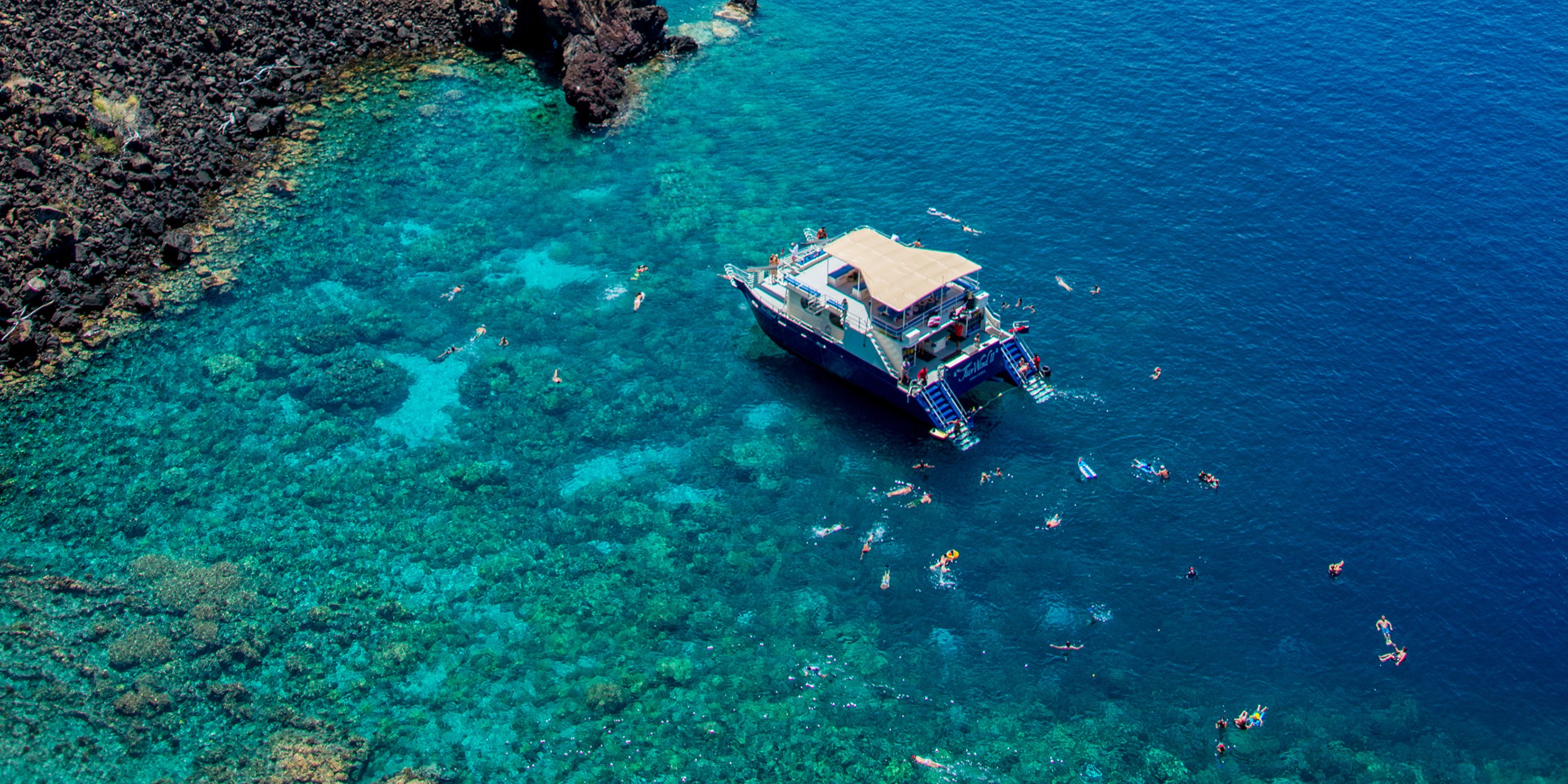 Kona Big Island Hawaii Snorkeling Tours on Hula Kai