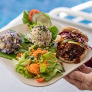 Fresh Salad And Cookies