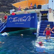 Group of People Enjoy Fair Wind Morning Snorkel Tours